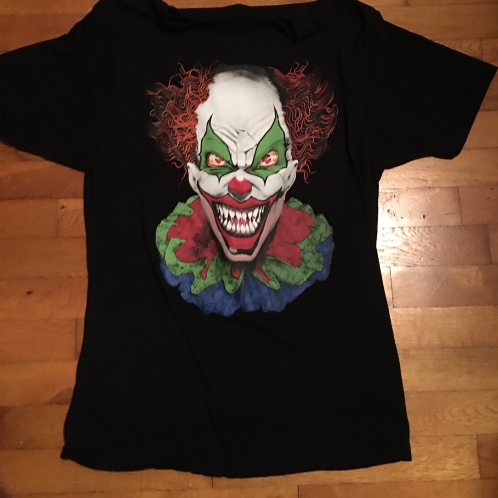 Crazy clown shirt It size 38-40 men’s size medium